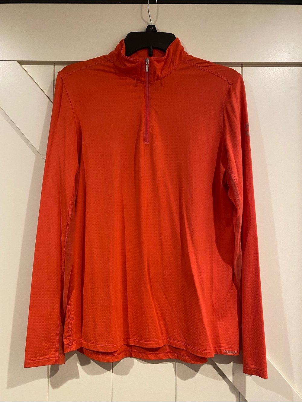 Dover Saddlery 1/4 Quarter-Zip Top - Red